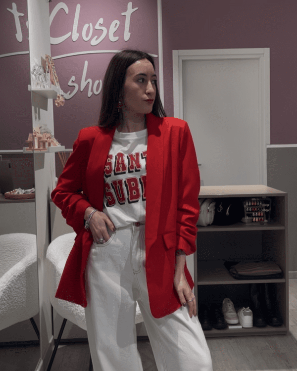 Blazer Zoe rosso