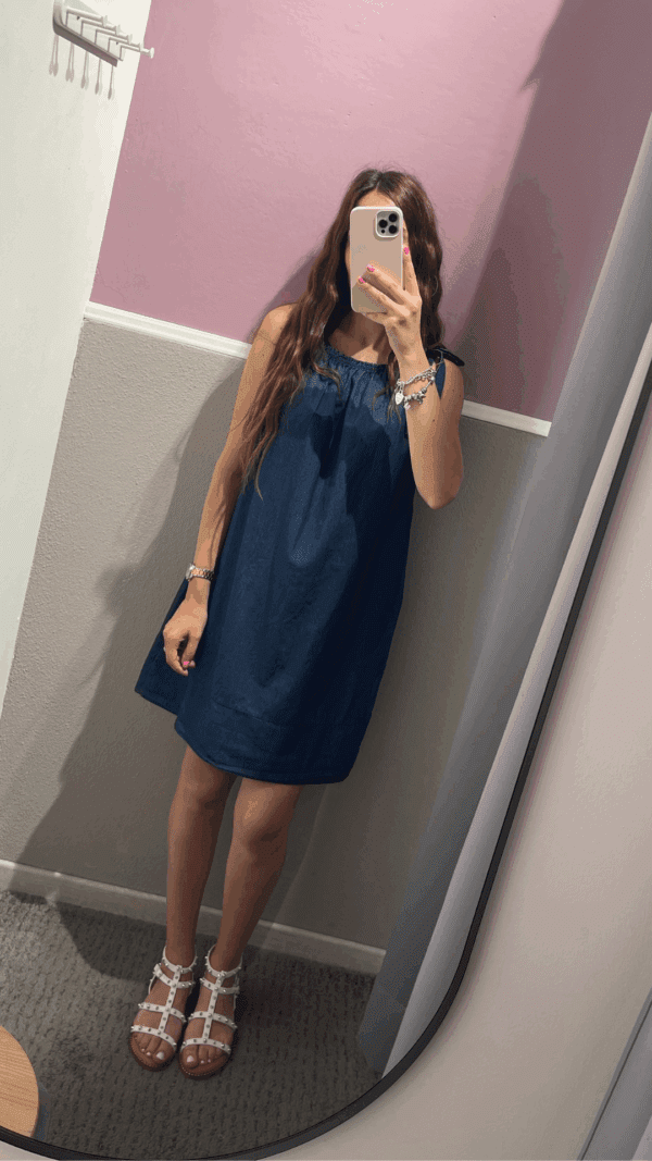 Abitino chambray