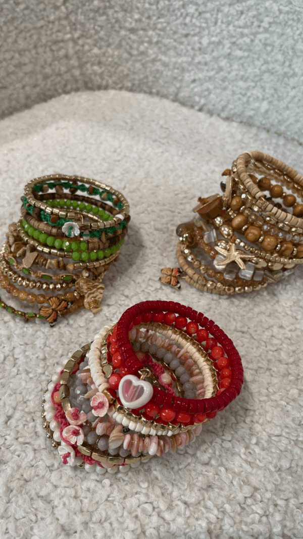 Set bracciali decorati