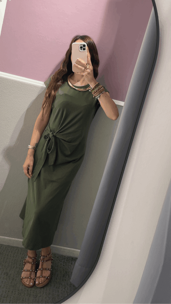 Abito nodo verde militare
