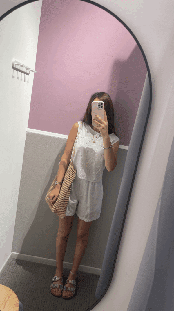 Coord set pizzo traforato